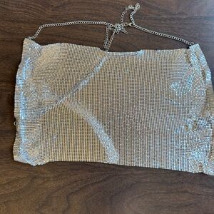 H&M Metallic Top